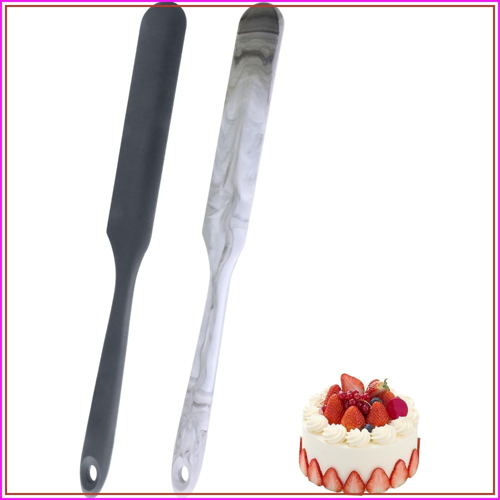 Silicone Spatula Set - 2 Pcs 13 Inch Silicone Jar