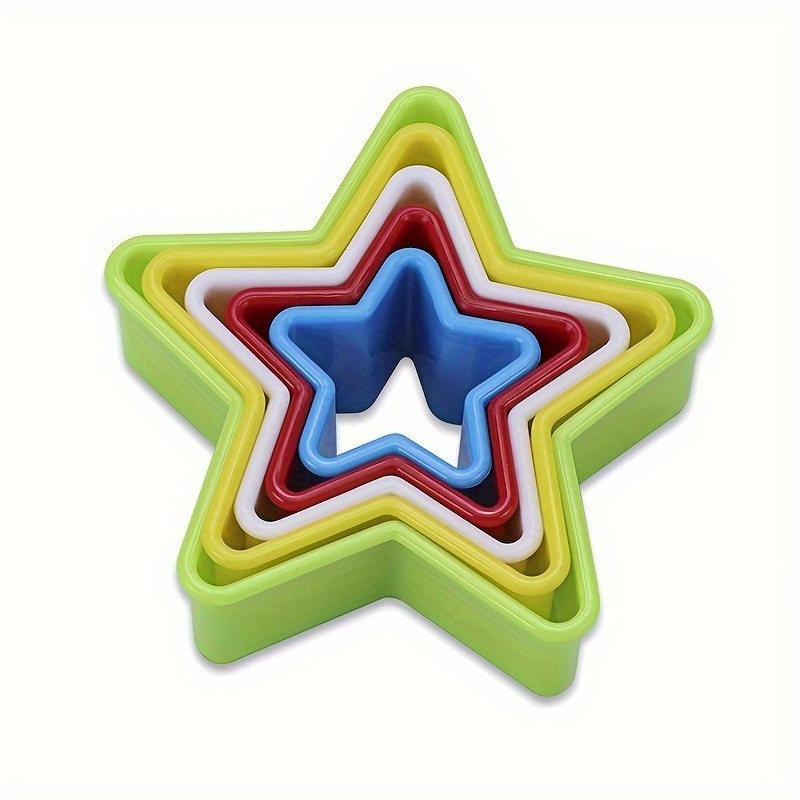 Kitchen Gadgets Website - 1/2/3PCS Star Shaped Cookie Cutters, Plastic