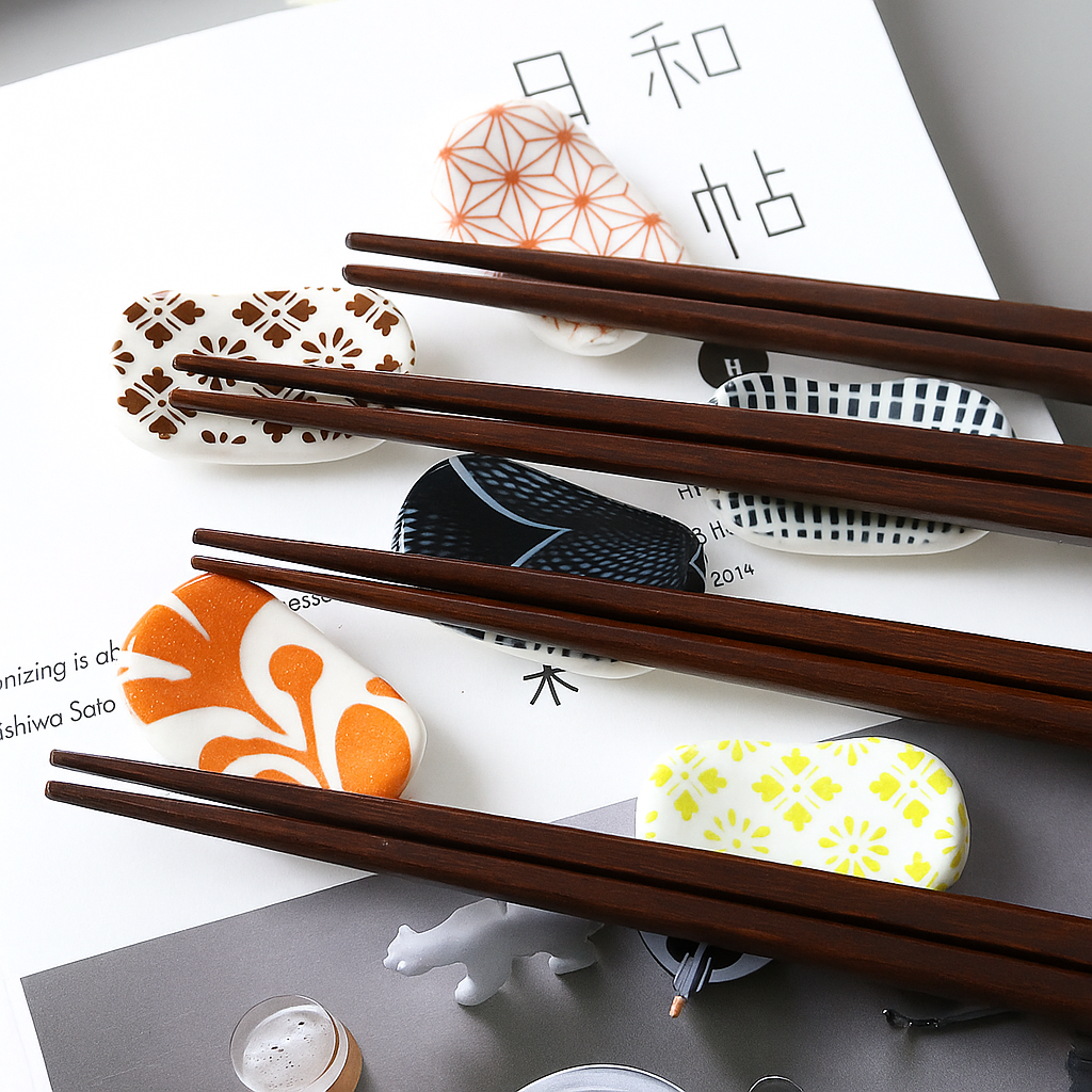 Kitchen Gadgets Holder - Japanese Style Chopsticks Spoon Rack Square