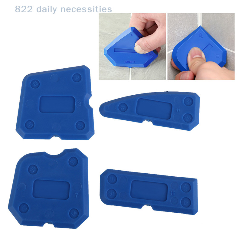 Silicone Spatula Set - 4Pcs Caulking Tool Kit Silicone Joint