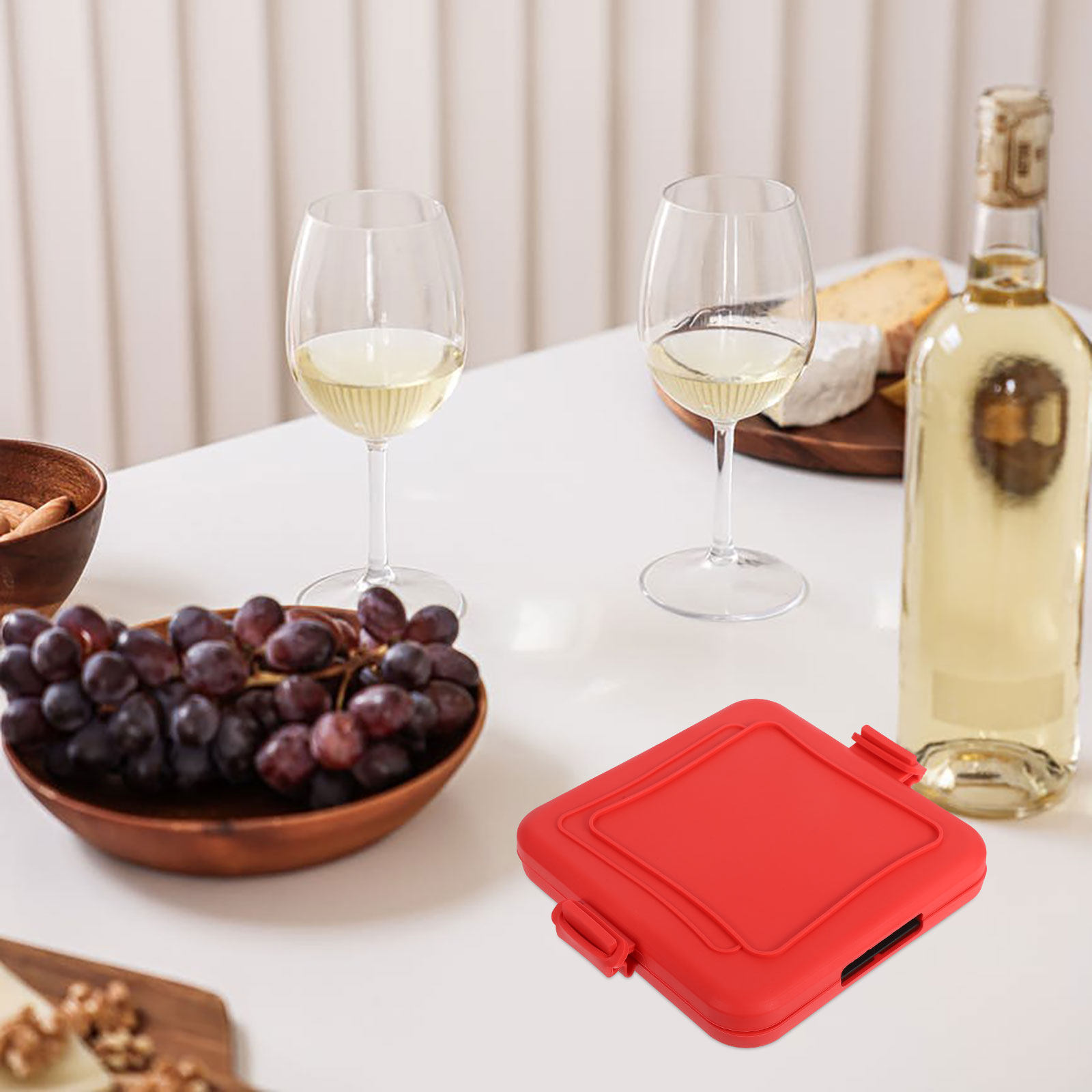 Breakfast Sandwich Maker - Microwave Sandwich Maker Silicone Toast Crisper