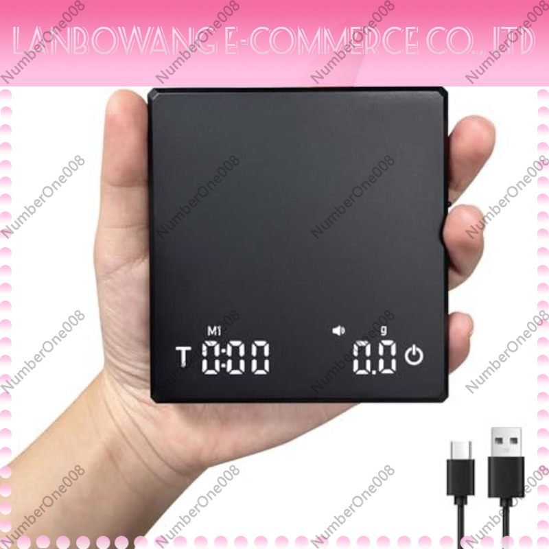 Kitchen Timer Digital - Mini Digital Coffee Scale with Timer