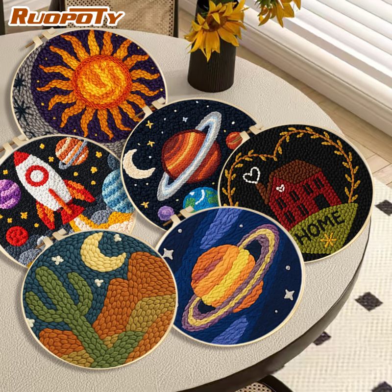 Kitchen Gadgets Crossword - RUOPOTY Planet Diy Needle Punch Kit