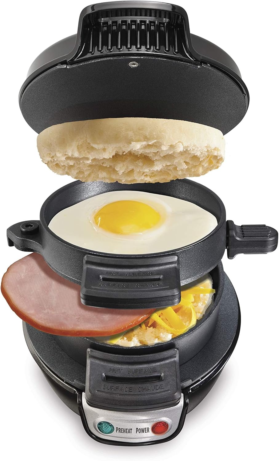 Breakfast Sandwich Maker - Breakfast Sandwich Maker with Egg Cooker