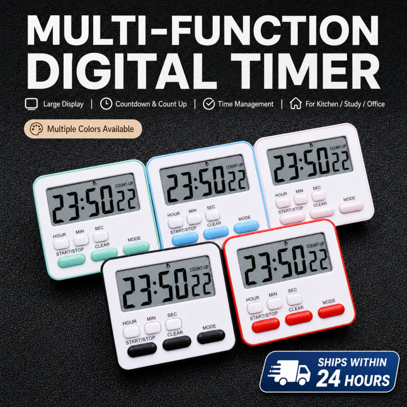 Kitchen Timer Digital - Digital Kitchen Timer Large LCD Count