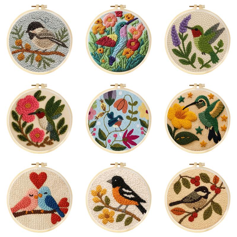 Kitchen Gadgets Crossword - Diy Punch Needle Embroidery Kits For