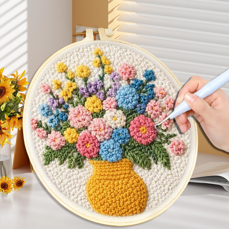 DIY Punch Needle Kits for Begi - Kitchen Gadgets Crossword avis et prix
