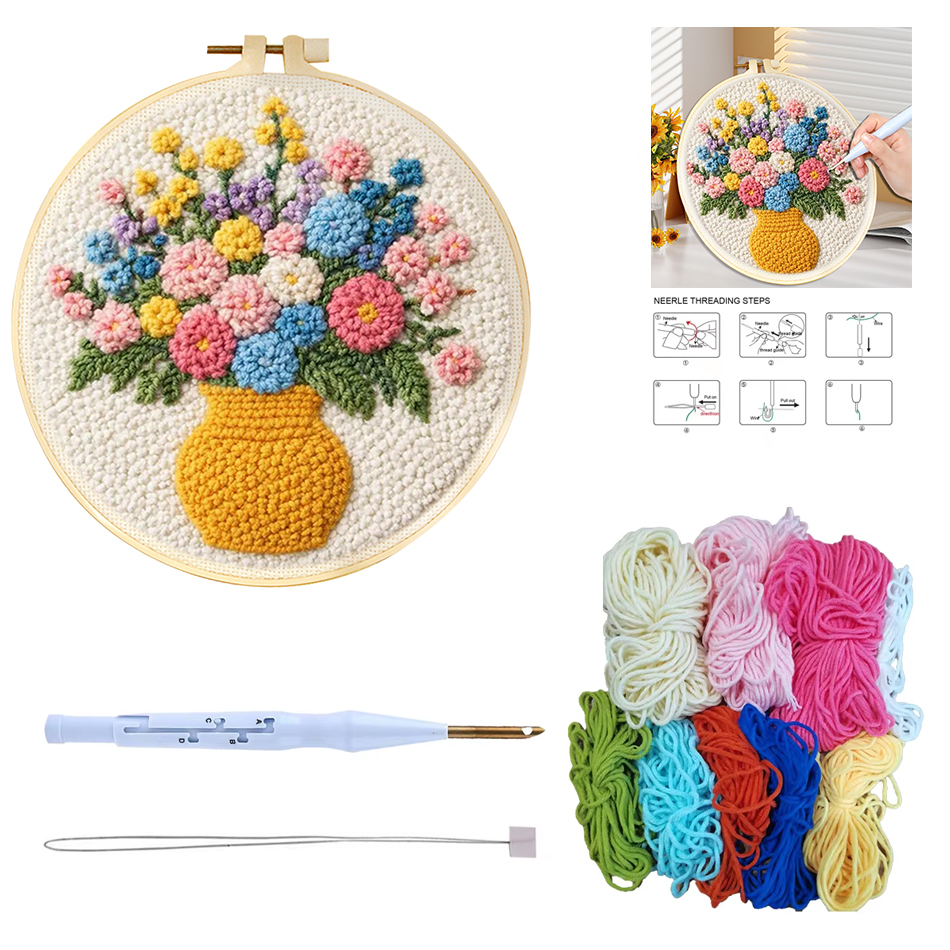 DIY Punch Needle Kits for Begi - Kitchen Gadgets Crossword avis et prix