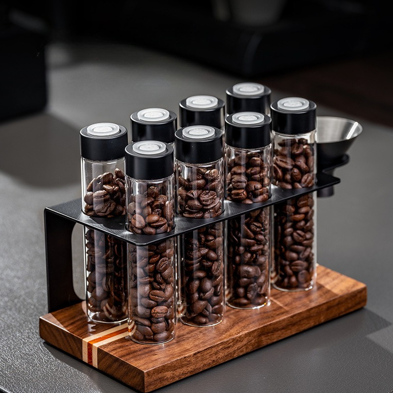 JUSTINLAU Glass Coffee Bean St - Kitchen Gadgets Organizer avis et prix