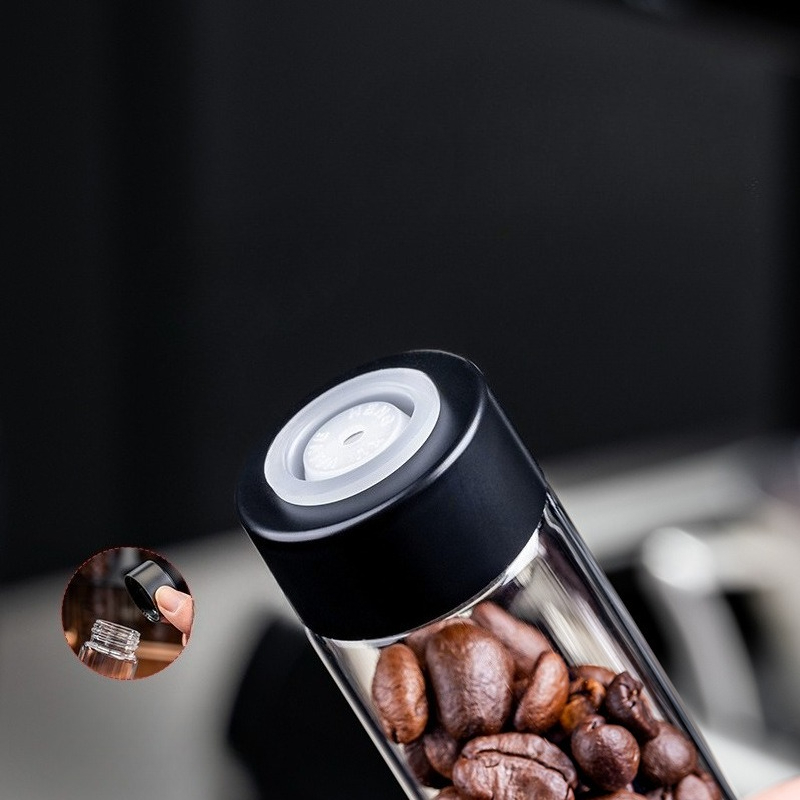 JUSTINLAU Glass Coffee Bean St - Kitchen Gadgets Organizer avis et prix