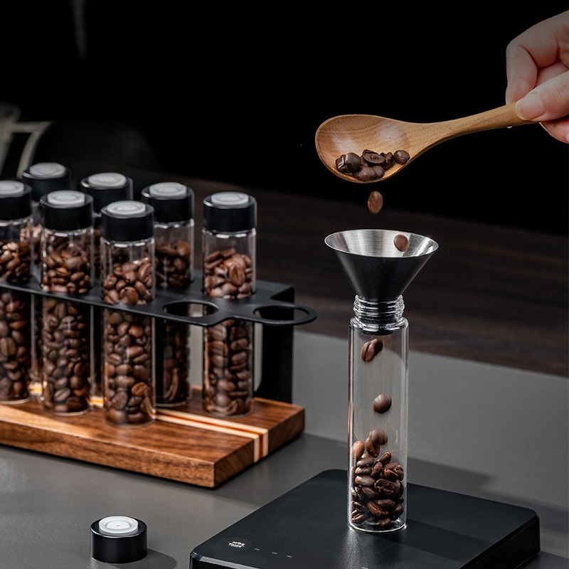 JUSTINLAU Glass Coffee Bean St - Kitchen Gadgets Organizer avis et prix