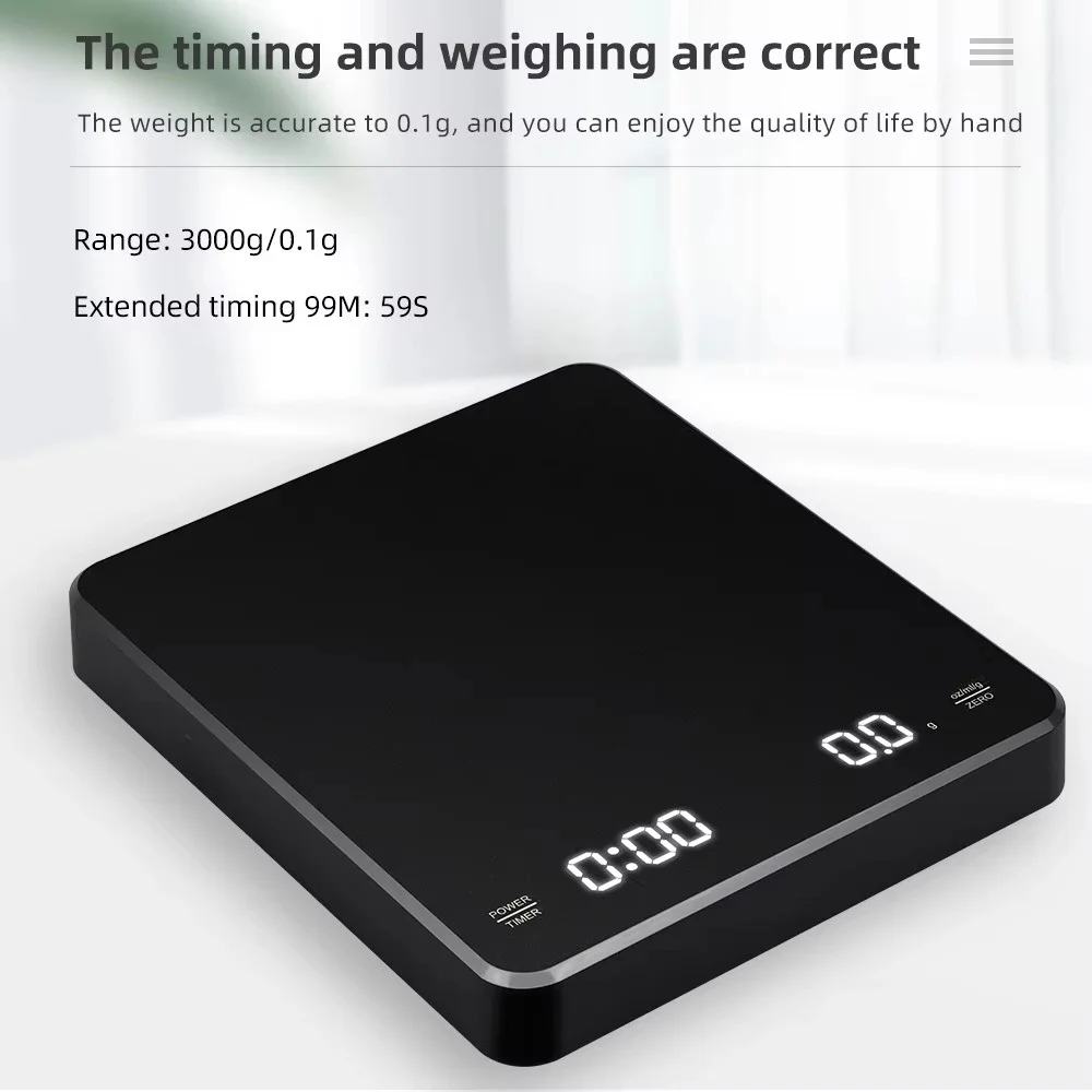 Digital Scale with Timer LED S - Kitchen Timer Digital avis et prix