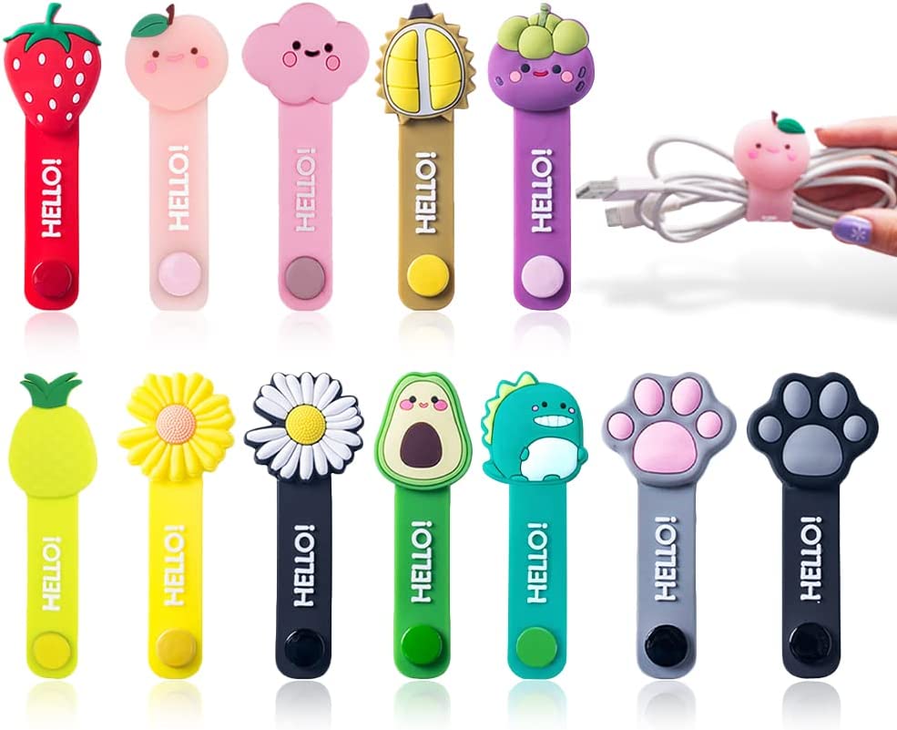 6Pcs  Cable Clips Cable Earbud - Kitchen Gadgets Holder avis et prix