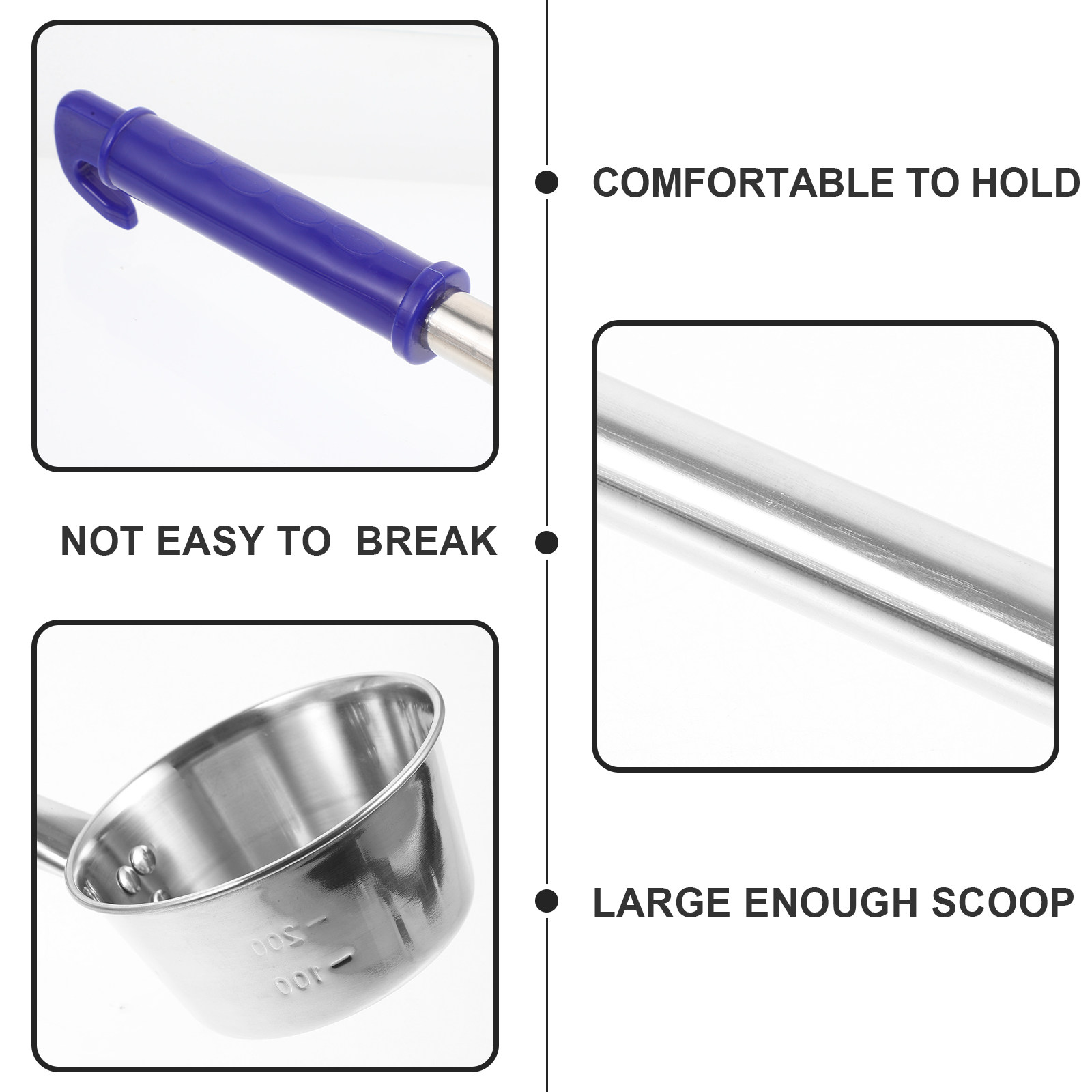 Long Handle Stainless Steel Wa - Kitchen Gadgets Essential avis et prix