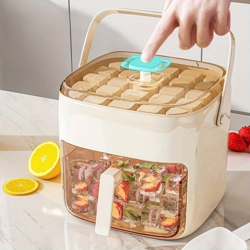 48-Cube Ice Maker with Easy-Pr - Kitchen Gadgets Essential avis et prix