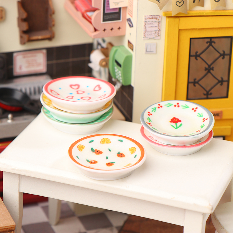 5Pcs 1/12 Dollhouse Mini Plate - Kitchen Gadgets Website avis et prix