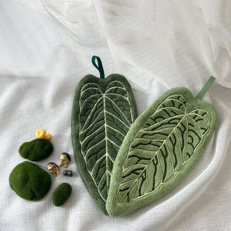 1PC Hot Plant Hand Towel Clean - Kitchen Gadgets Website avis et prix