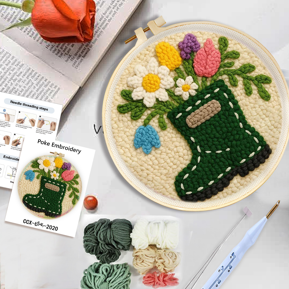 DIY Punch Needle Kits Mushroom - Kitchen Gadgets Crossword avis et prix