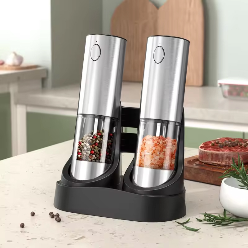 1/2PCS Electric Salt And Peppe - Kitchen Gadgets Electric avis et prix
