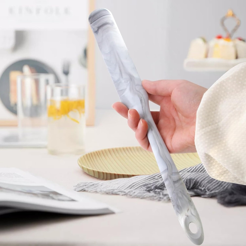 2 Pcs 13 Inch Silicone Jar Spa - Silicone Spatula Set avis et prix