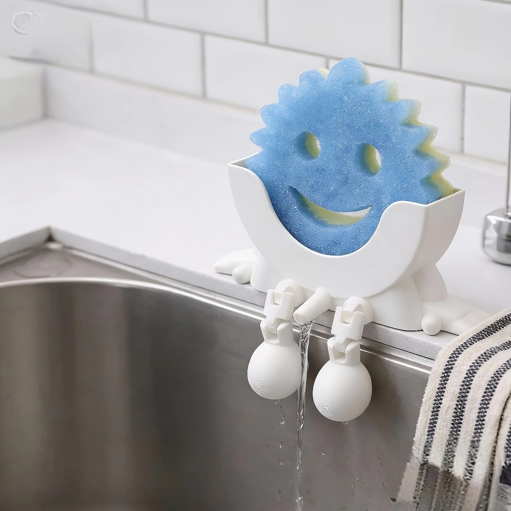 Drainable Soap & Sponge Holder - Kitchen Gadgets Organizer avis et prix