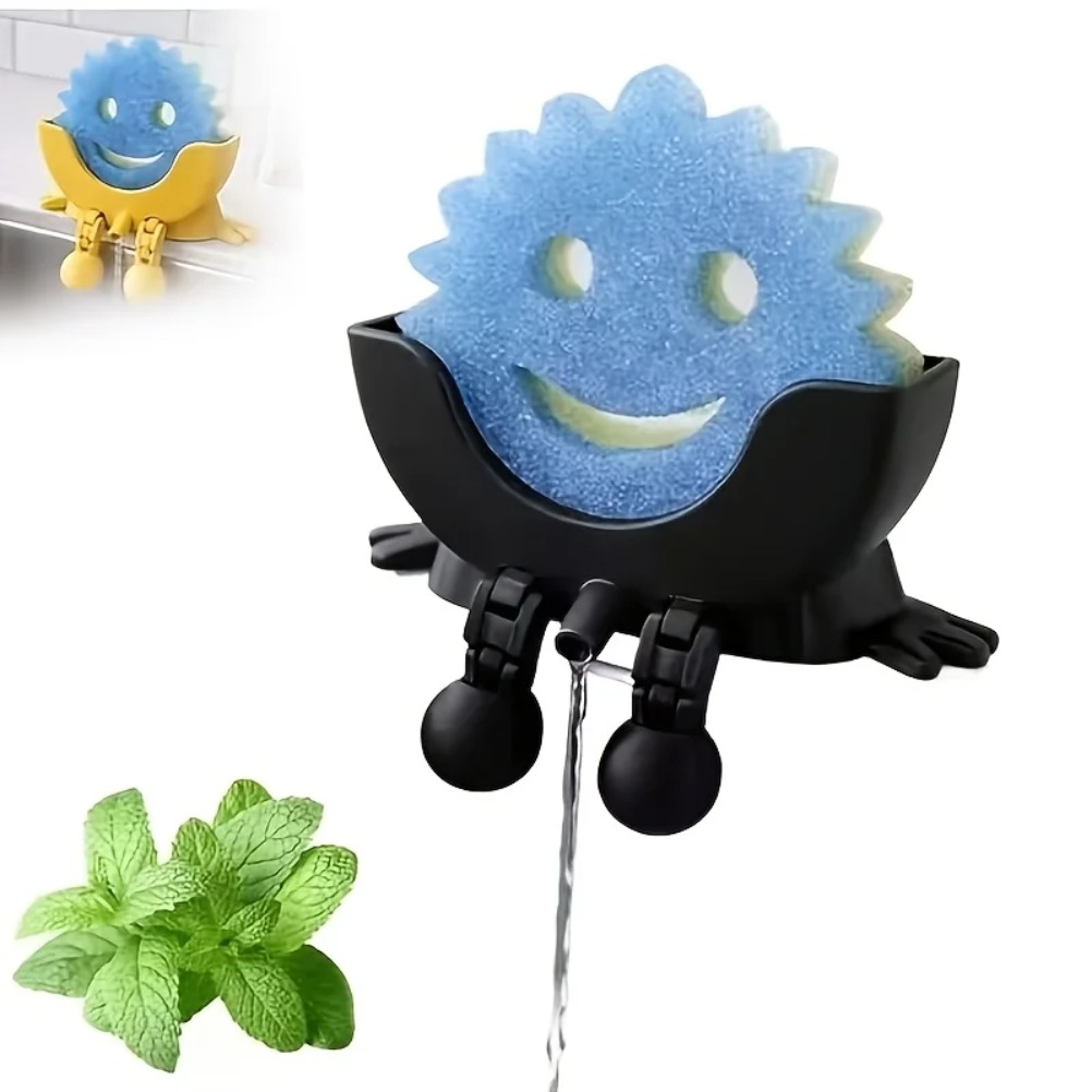 Drainable Soap & Sponge Holder - Kitchen Gadgets Organizer avis et prix