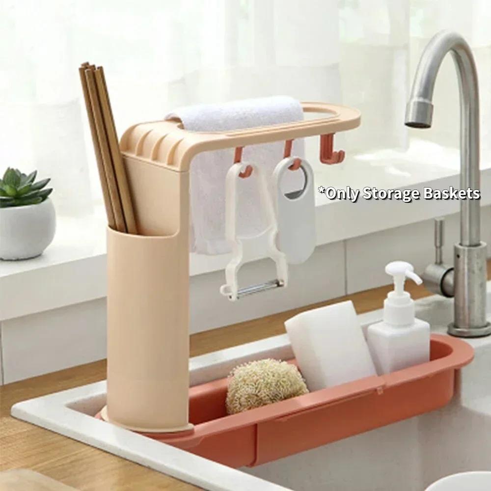 Telescopic Sink Storage Rack M - Kitchen Gadgets Holder avis et prix