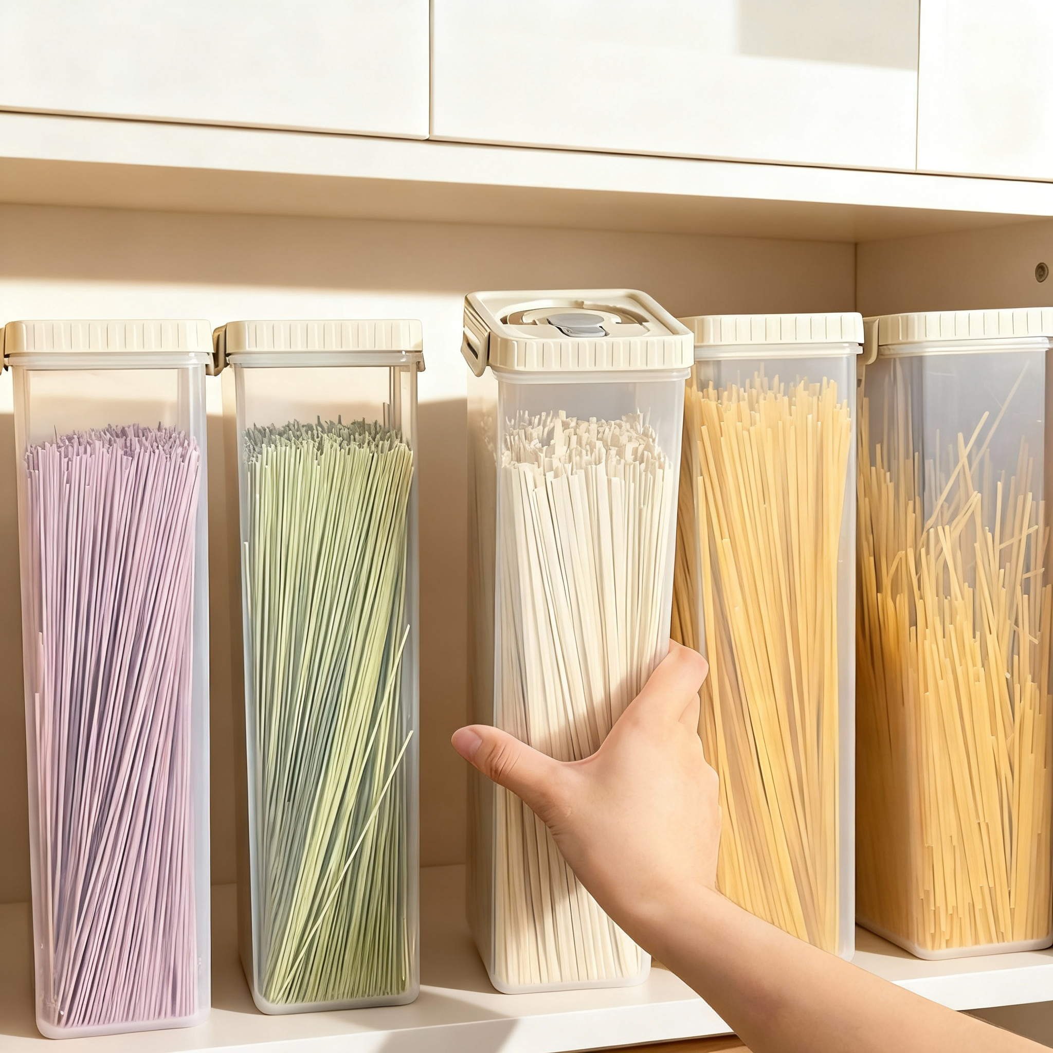 Noodles Sealed Storage Box Wit - Kitchen Gadgets Organizer avis et prix
