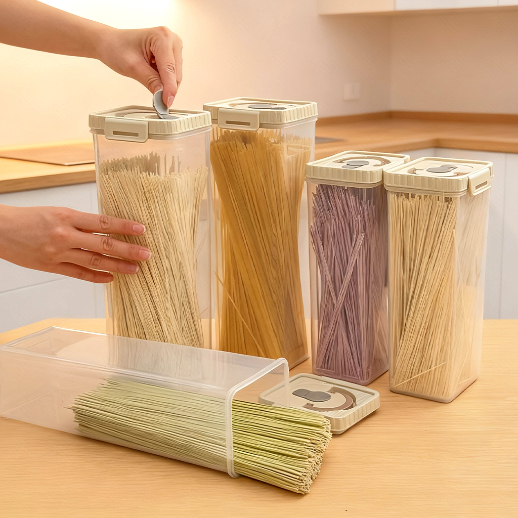 Noodles Sealed Storage Box Wit - Kitchen Gadgets Organizer avis et prix
