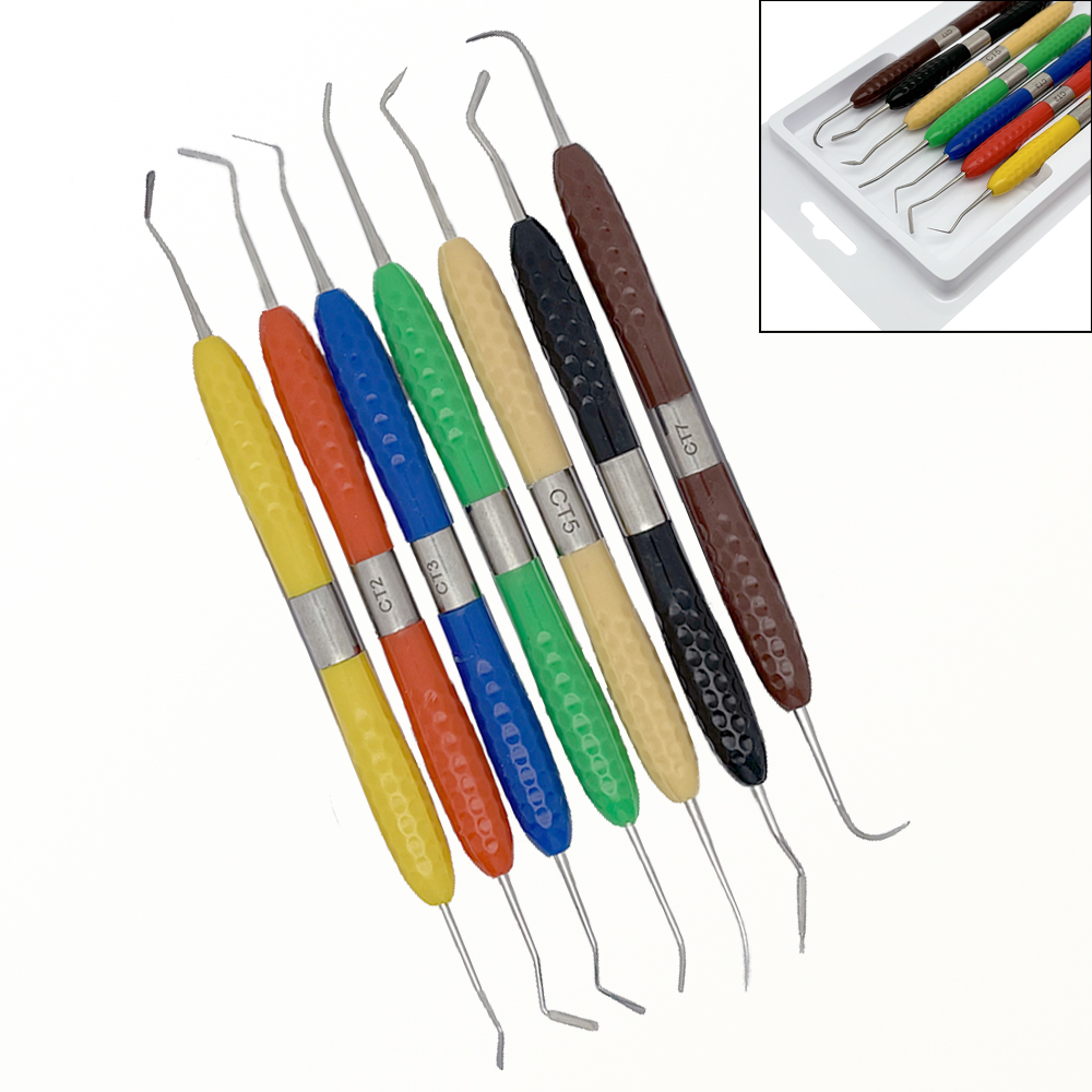 7PCS/SET Dental Resin Filler S - Silicone Spatula Set avis et prix