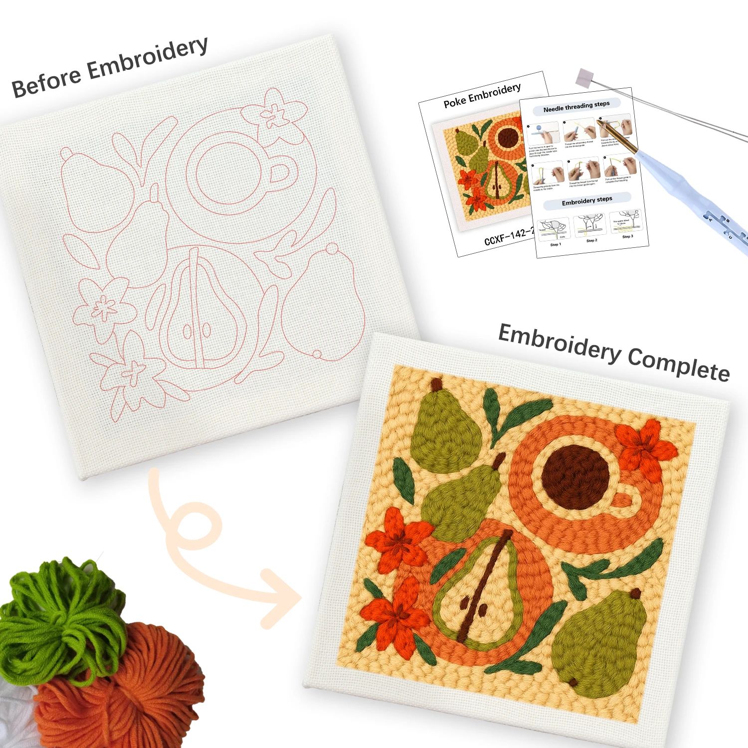 GATYZTORY Punch Needle Embroid - Kitchen Gadgets Crossword avis et prix