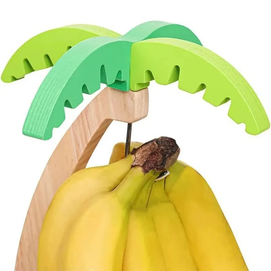 Wooden Banana Holder Stand Kee - Kitchen Gadgets Holder avis et prix