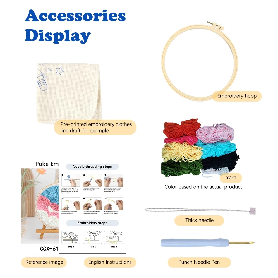 SDOYUNO Diy Punch Needle Embro - Kitchen Gadgets Crossword avis et prix