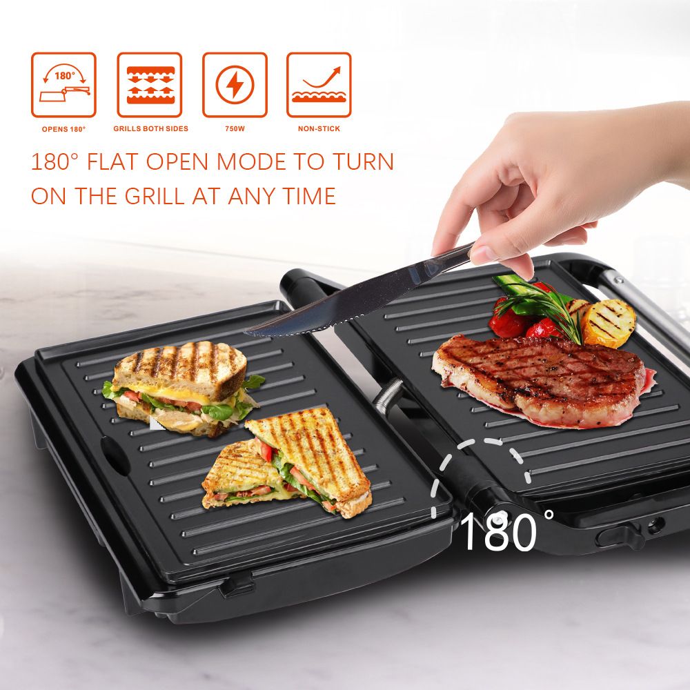 220V Steak Maker Panini Maker  - Breakfast Sandwich Maker avis et prix