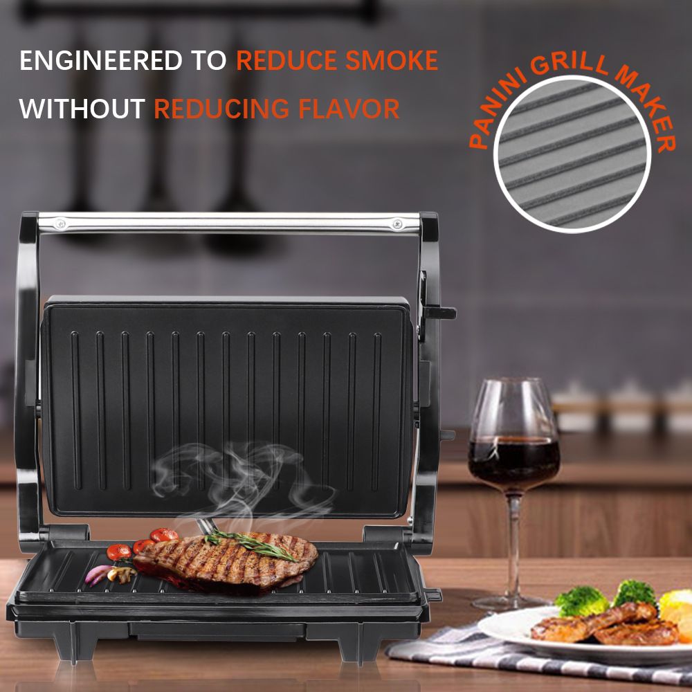 220V Steak Maker Panini Maker  - Breakfast Sandwich Maker avis et prix