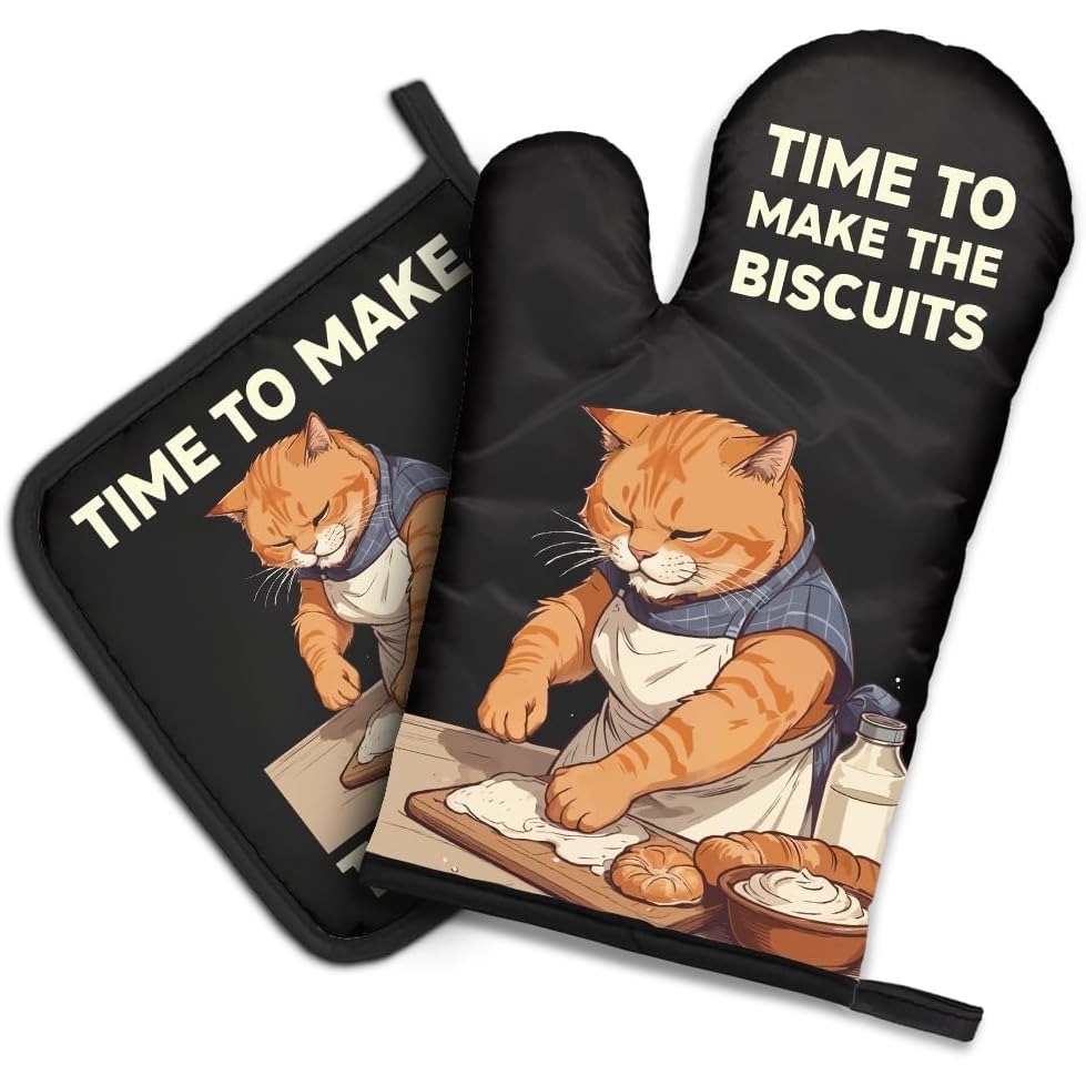 The Biscuits Funny Cat Oven Mi - Kitchen Gadgets For Mom avis et prix