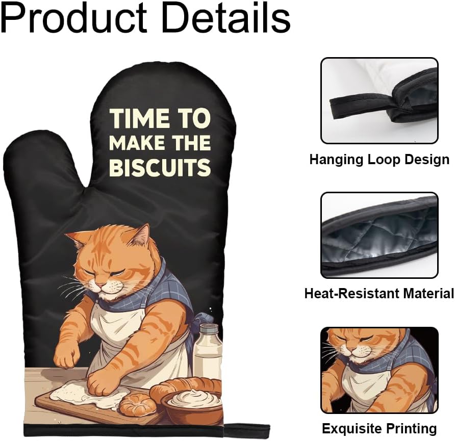 The Biscuits Funny Cat Oven Mi - Kitchen Gadgets For Mom avis et prix