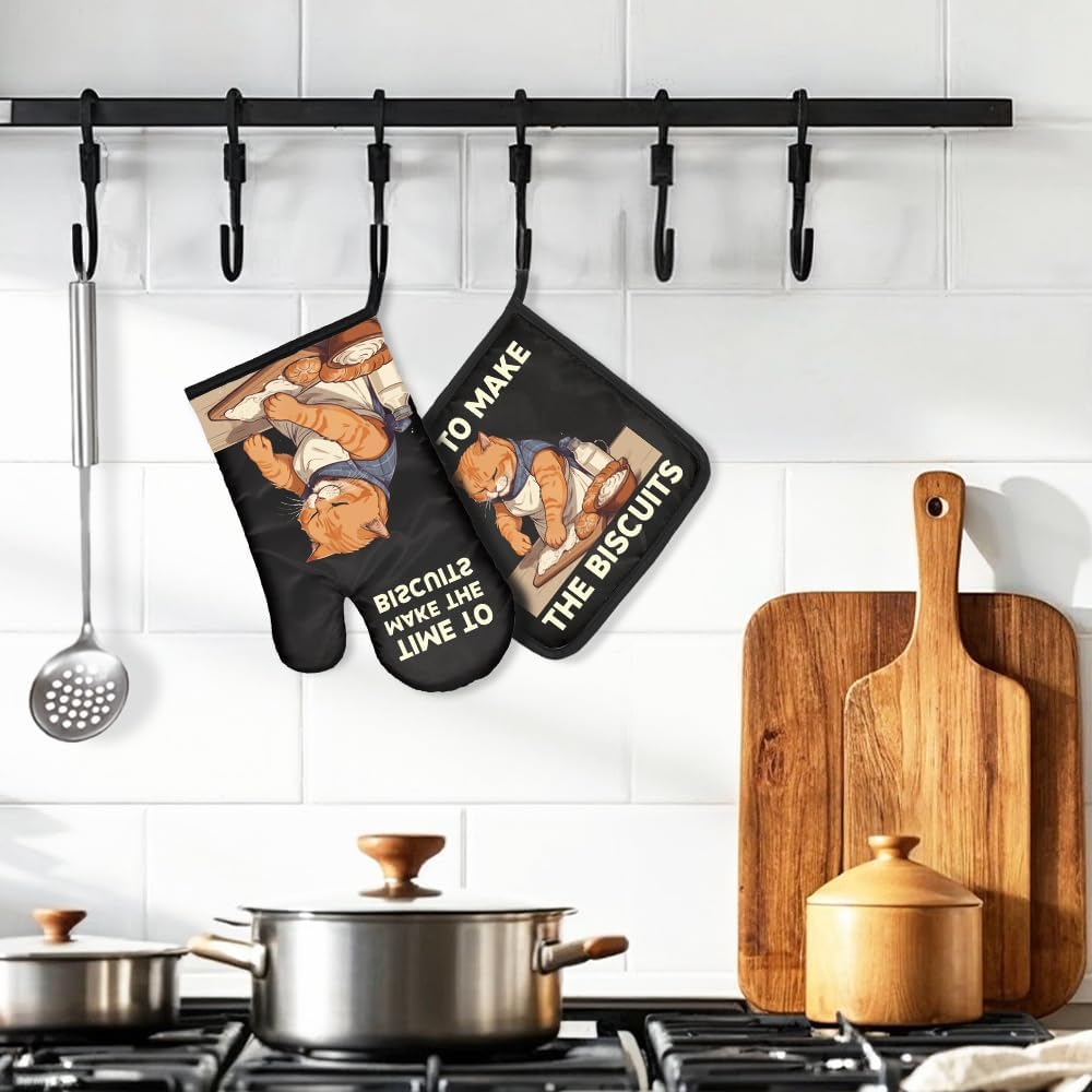 The Biscuits Funny Cat Oven Mi - Kitchen Gadgets For Mom avis et prix