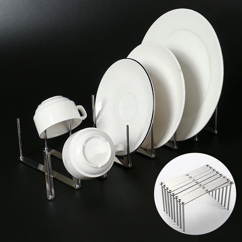 1pc Stainless Steel Dish Rack  - Kitchen Gadgets Holder avis et prix