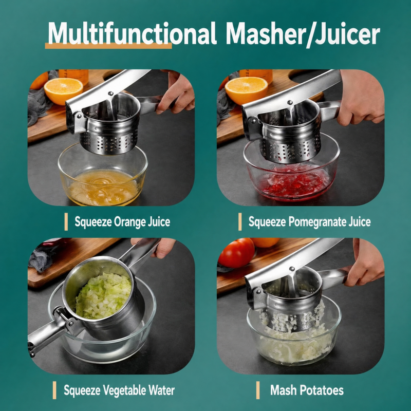 Stainless Steel Manual Kitchen - Kitchen Helper Gadgets avis et prix