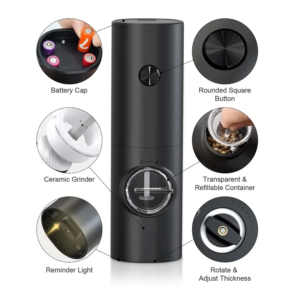 Electric Salt And Pepper Grind - Kitchen Gadgets Electric avis et prix