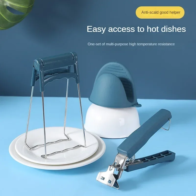 Anti-Scalding Bowl Clip Hot Di - Kitchen Helper Gadgets avis et prix