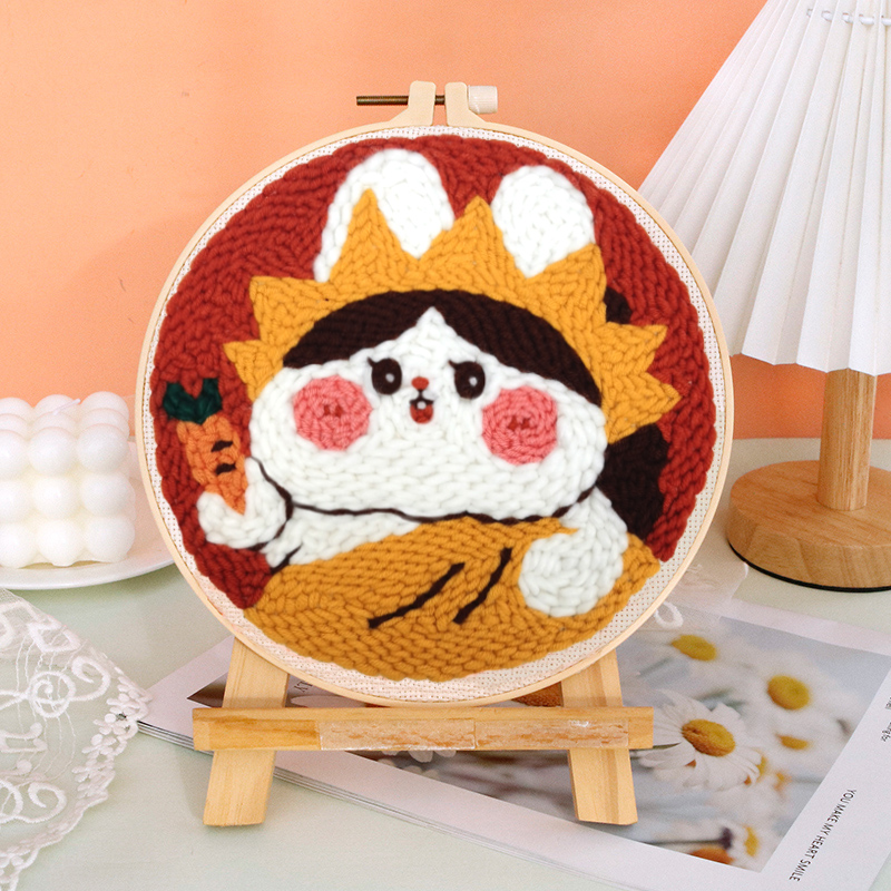 20x20cm Punch Needle Embroider - Kitchen Gadgets Crossword avis et prix