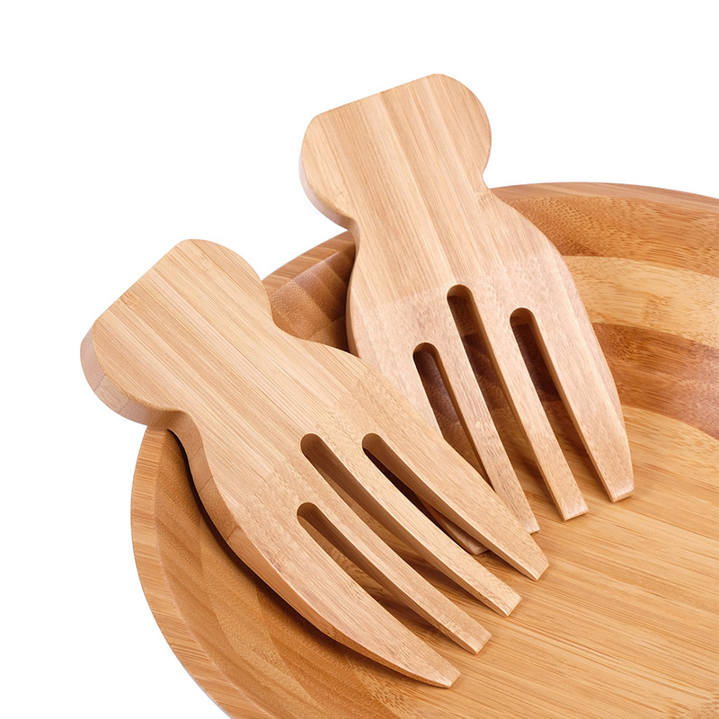 2Pcs Salad Hands Bamboo Salad  - Kitchen Helper Gadgets avis et prix