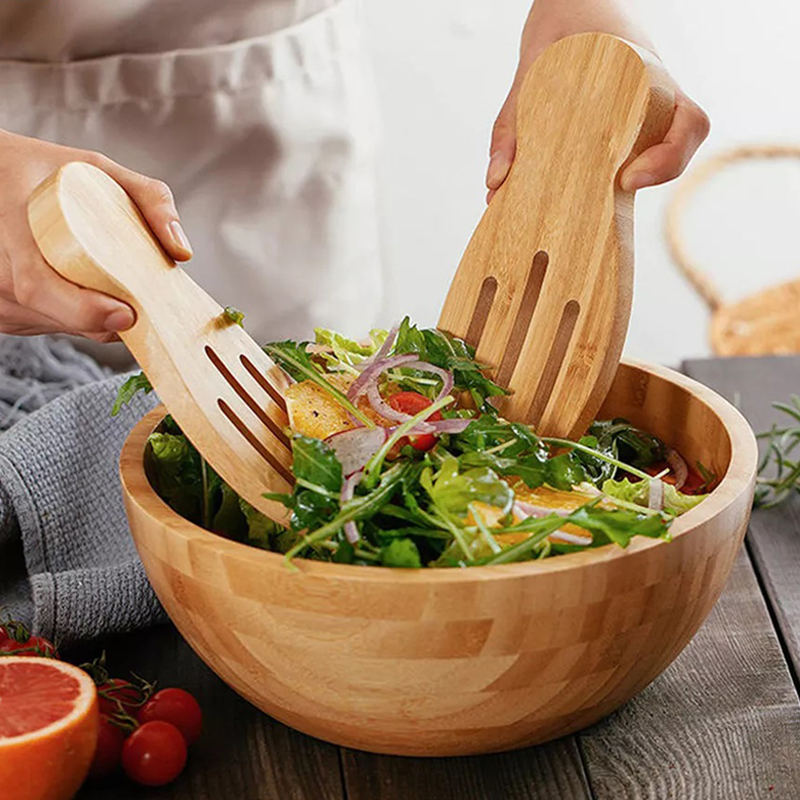 2Pcs Salad Hands Bamboo Salad  - Kitchen Helper Gadgets avis et prix