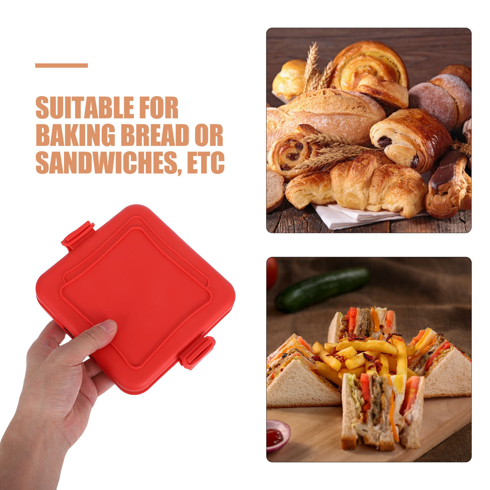 Microwave Sandwich Maker Silic - Breakfast Sandwich Maker avis et prix