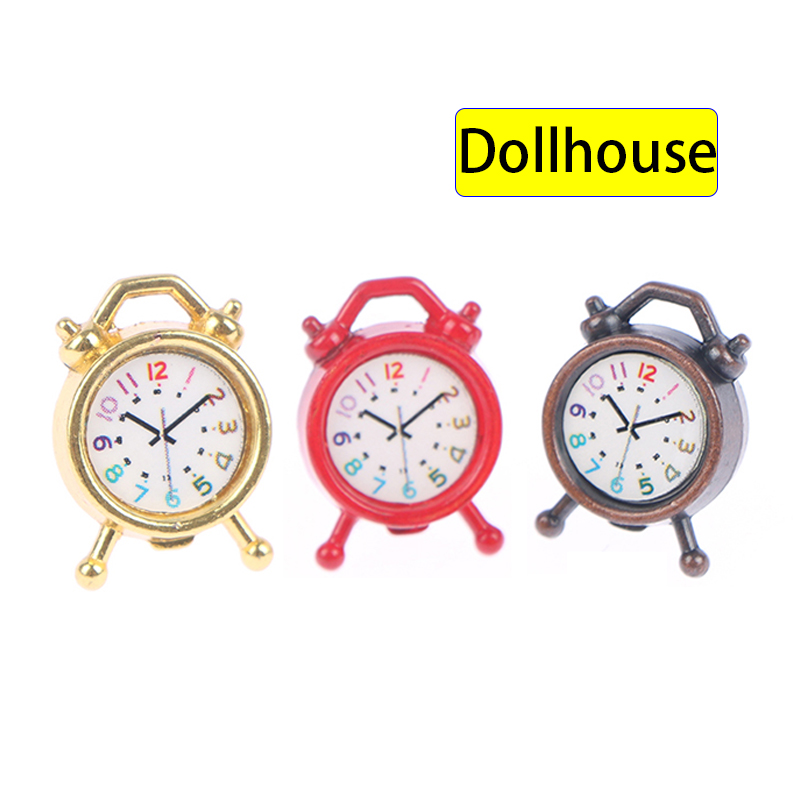1PC 1:12 Scale Alarm Clock Dol - Kitchen Gadgets Website avis et prix
