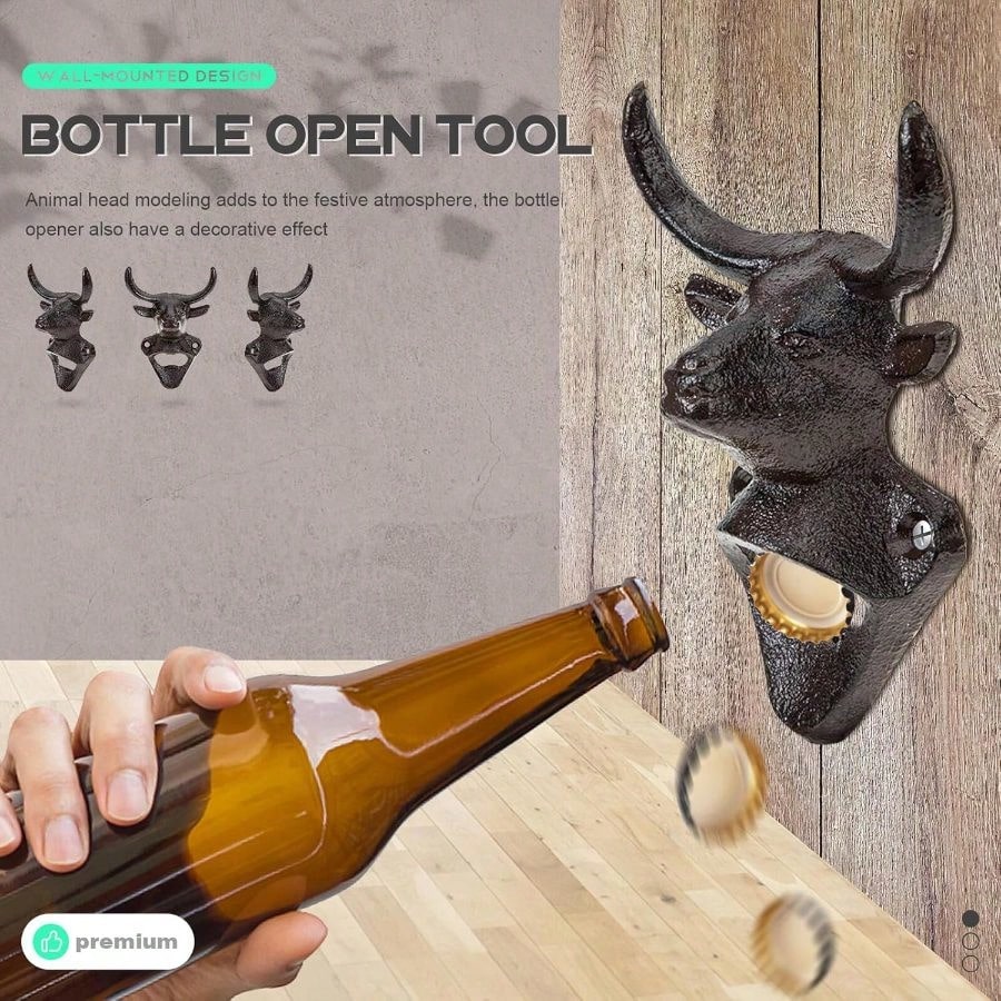 Cast Iron Animal Bottle Opener - Kitchen Gadgets For Mom avis et prix