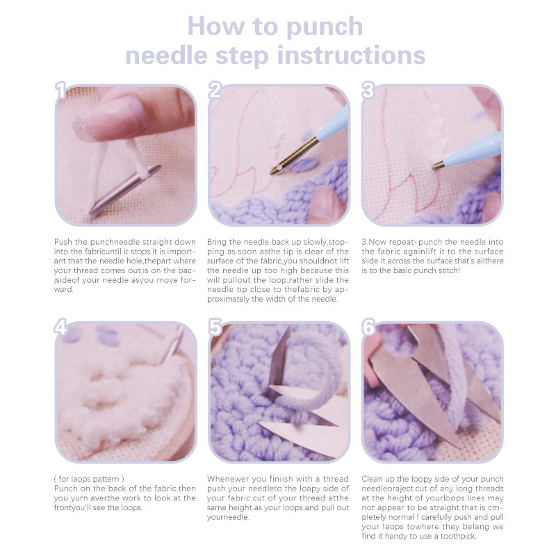 Punch Needle Embroidery Kits F - Kitchen Gadgets Crossword avis et prix