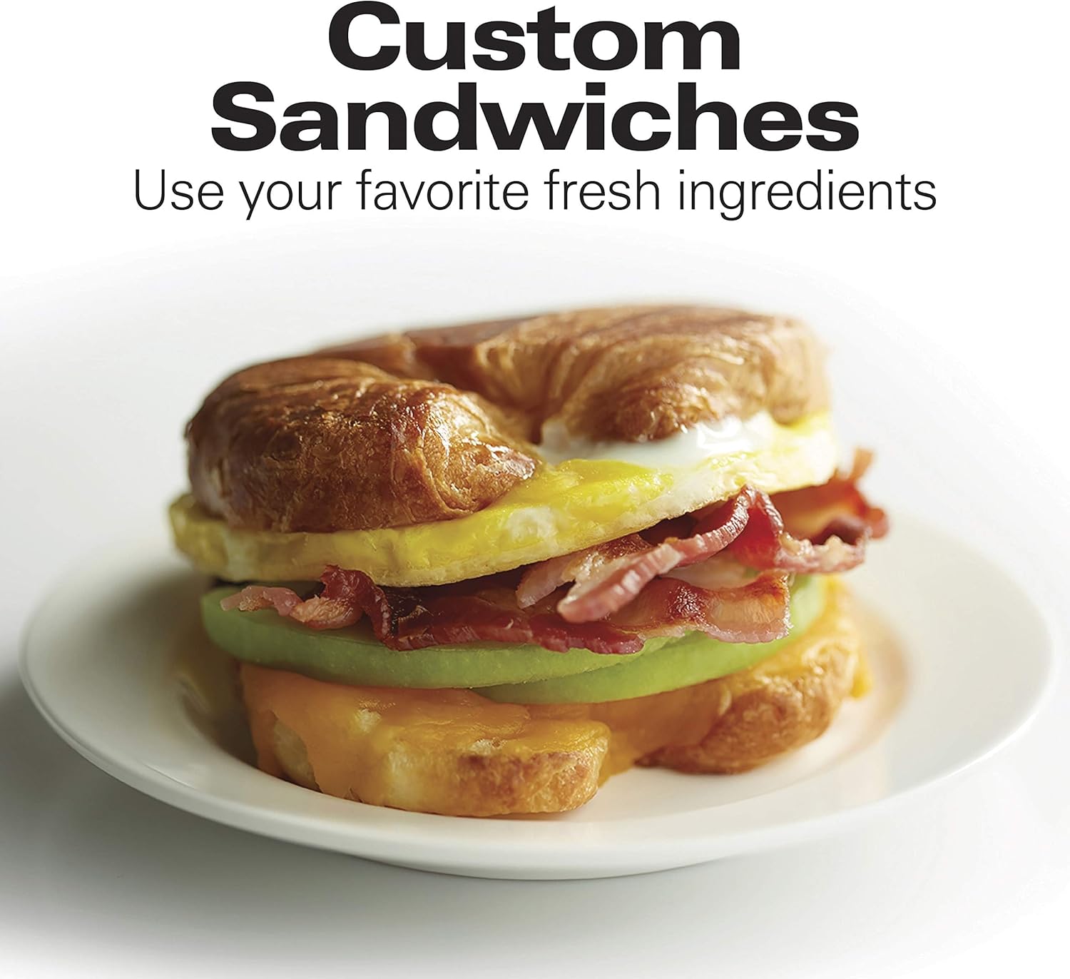 Breakfast Sandwich Maker with  - Breakfast Sandwich Maker avis et prix